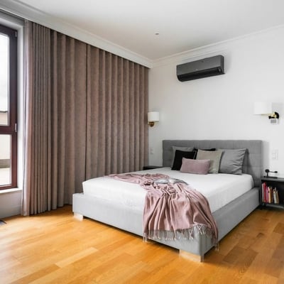 Rent of a stylish, furnished, 4-room apartment, 140 m², Wilanów, Warsaw, Poland